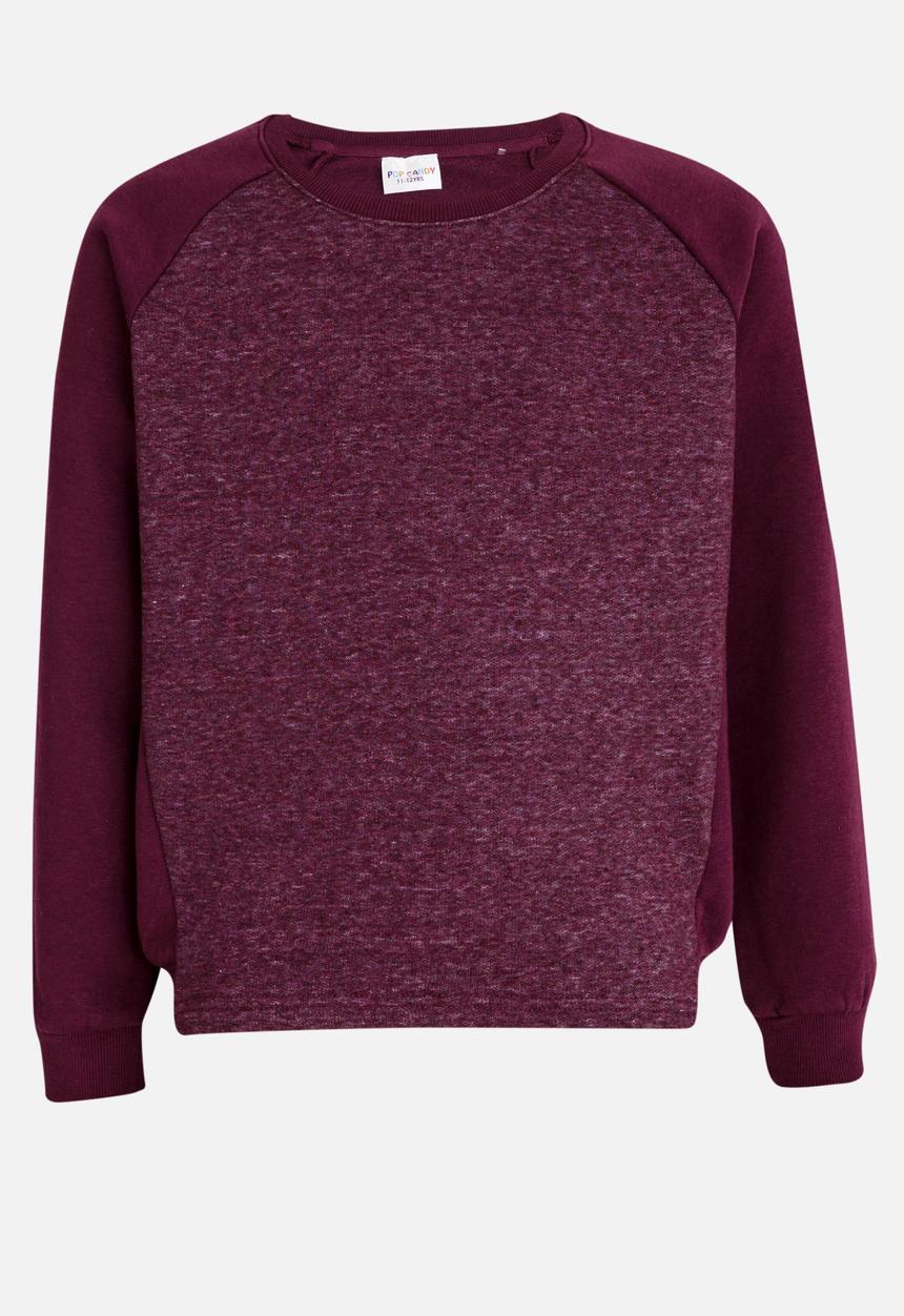 Pop Candy - Sweat Top Burgundy