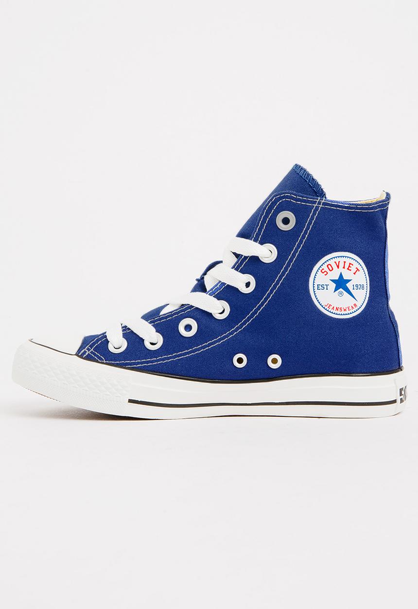 SOVIET - Viper Hi Cut Sneaker Dark Blue