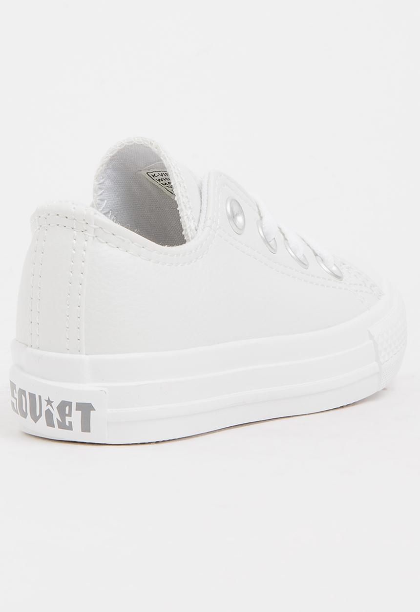 SOVIET - Viper Low Cut Sneaker PU Mono White