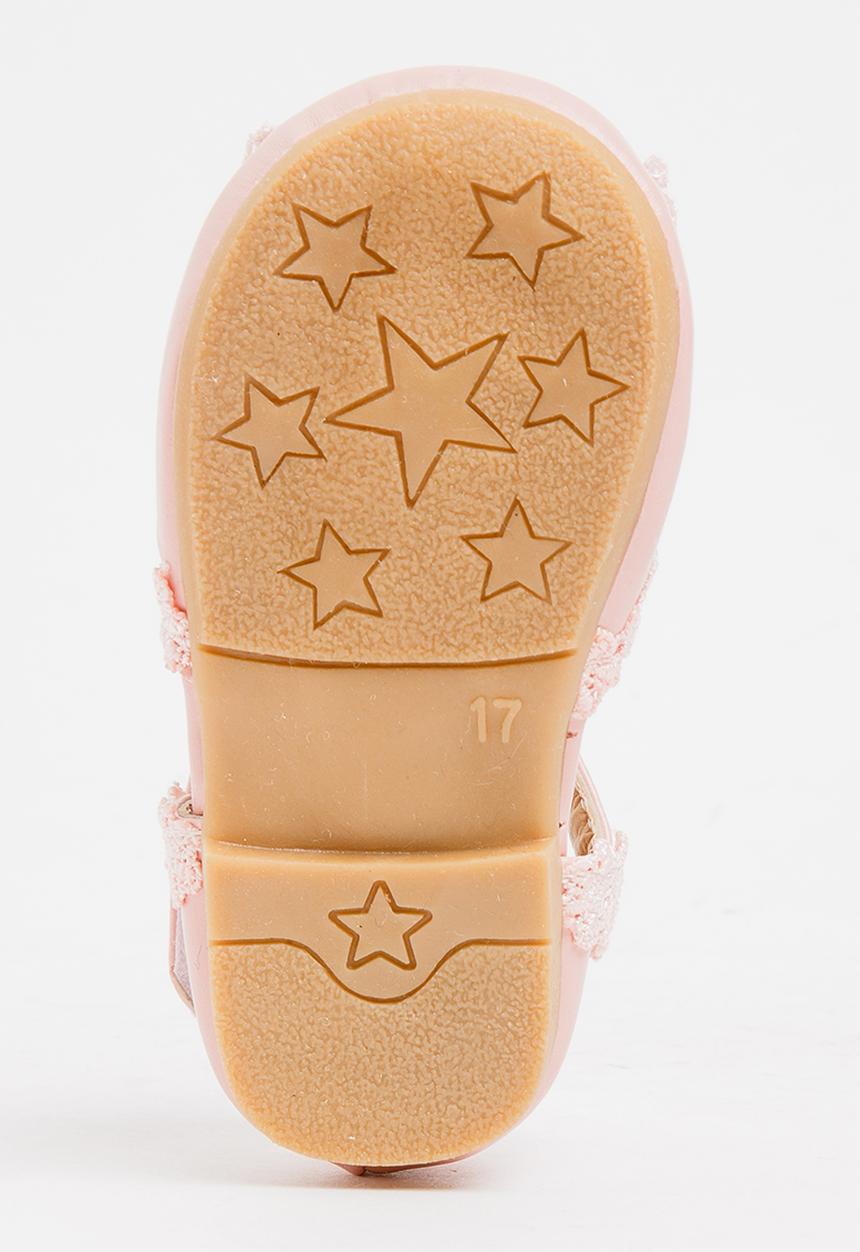 Pop Candy - Pump With Bow Detail Mid Pink