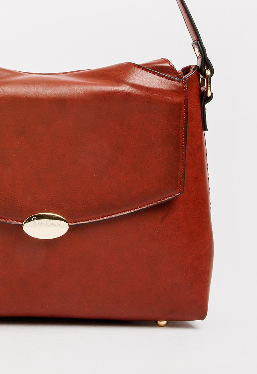 Pierre Cardin - Lena Hobo Bag Maroon