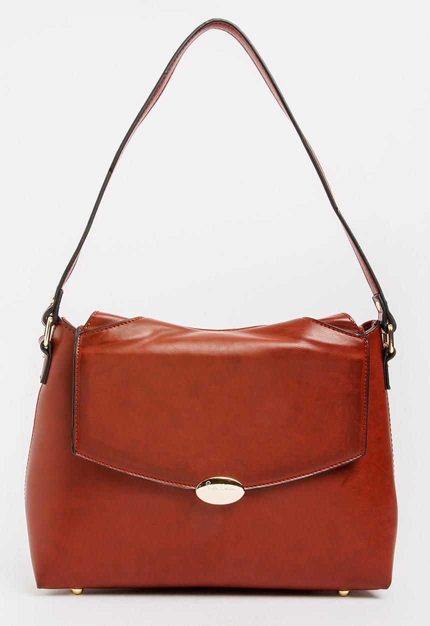 Pierre Cardin - Lena Hobo Bag Maroon