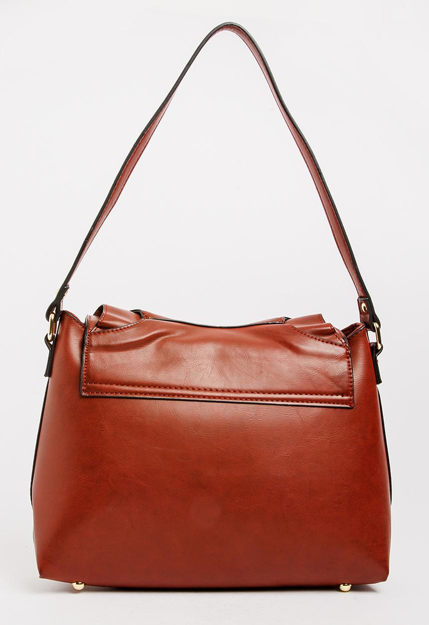 Pierre Cardin - Lena Hobo Bag Maroon