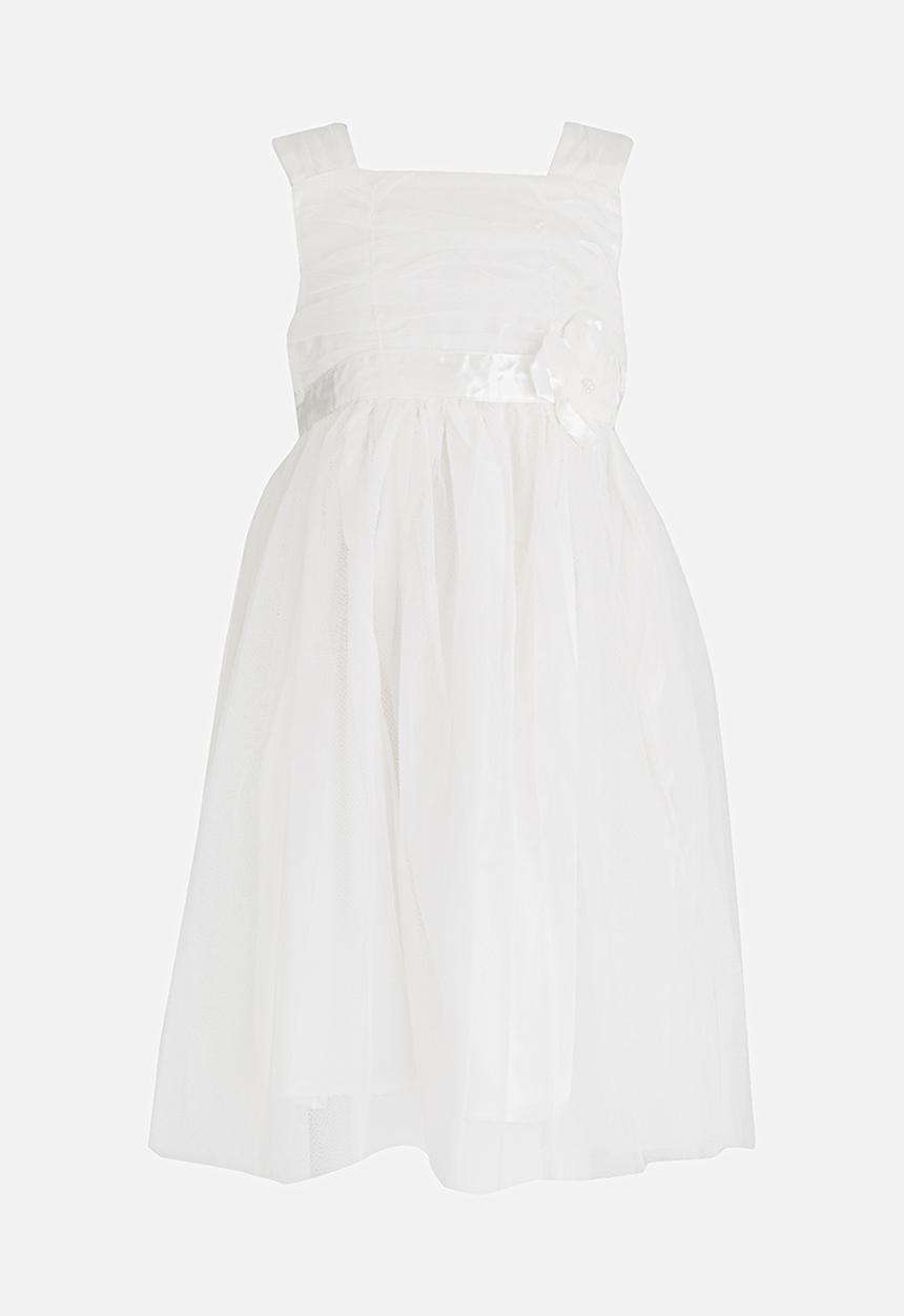 Pop Candy - Sleeveless Dress White