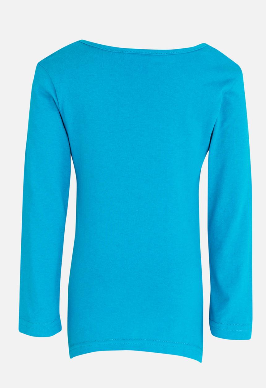 Pop Candy - Frozen Long Sleeve  Tee Turquoise
