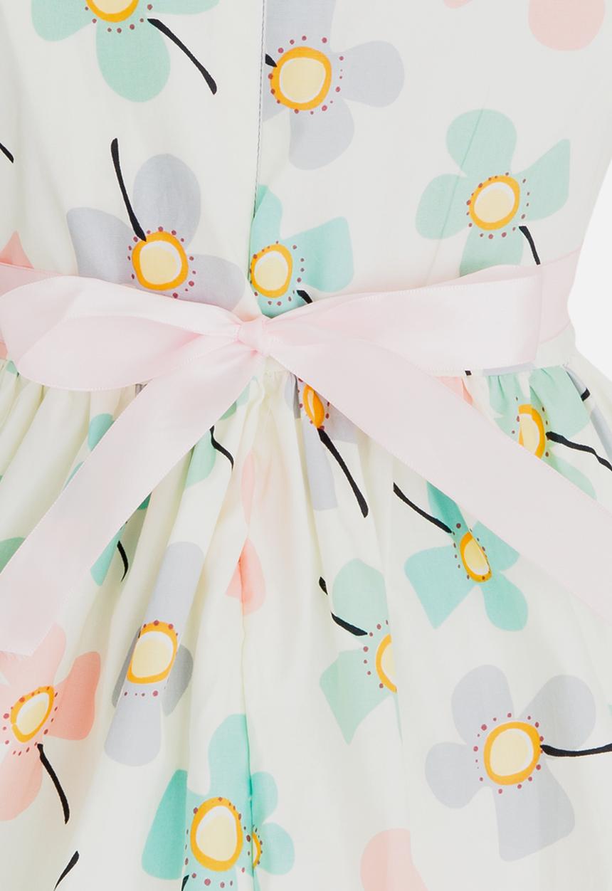 Pop Candy - Daisy Flower Print Dress Multi-colour