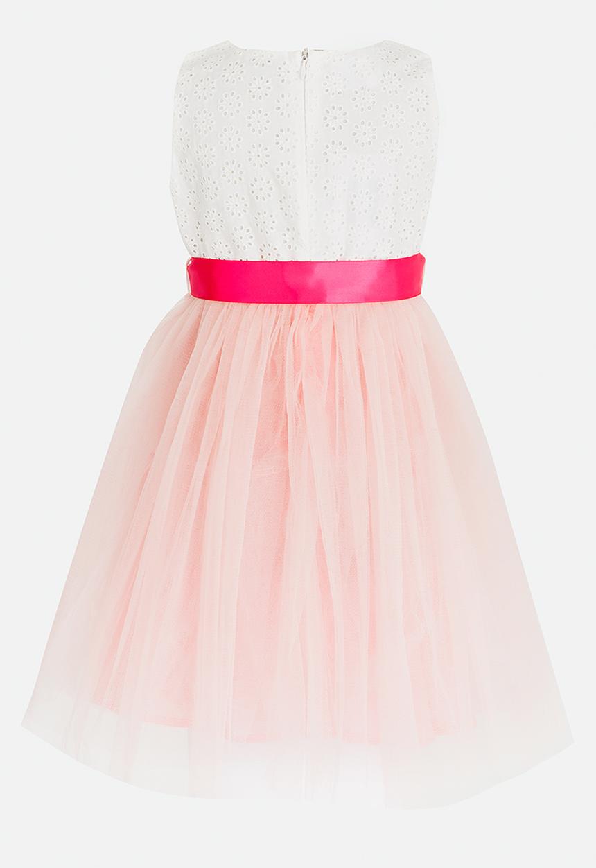 Pop Candy - Woven Tutu Dress Pale Pink