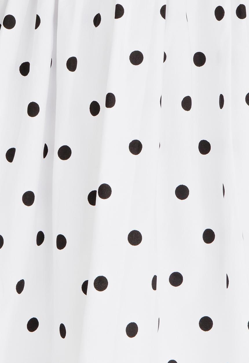 Pop Candy - Printed Sleeveless Dress White