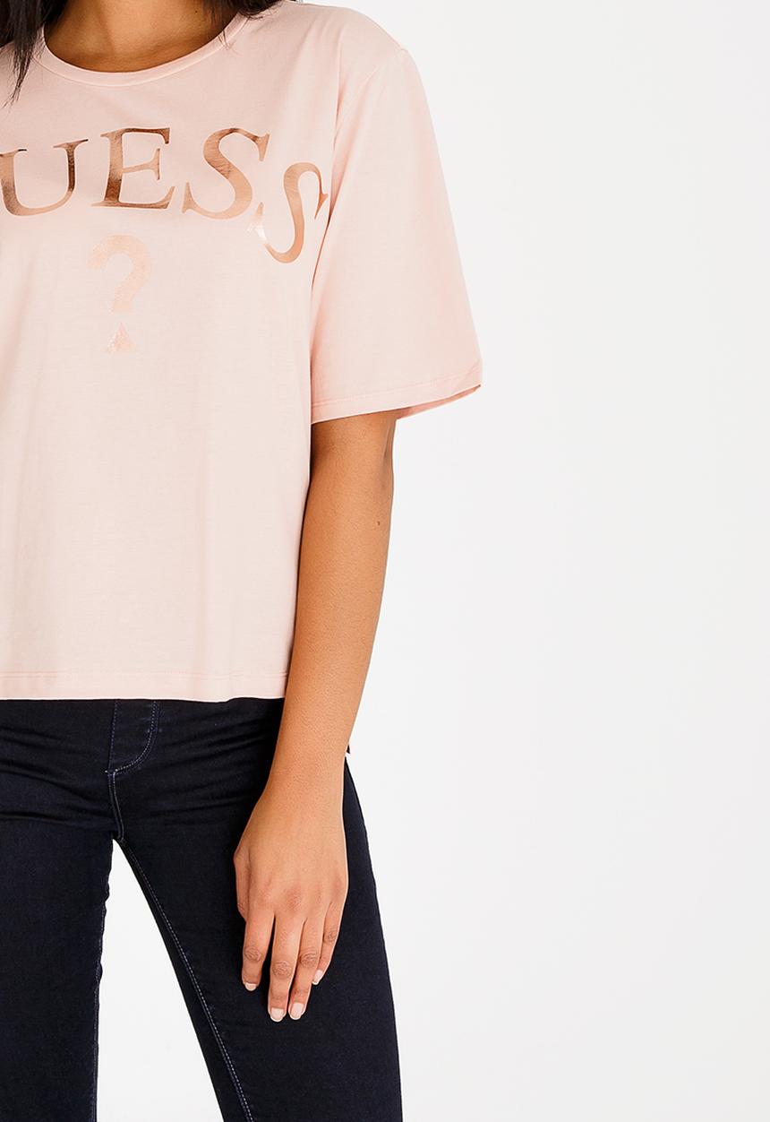 GUESS - Guess Short Sleeve Tee Peach