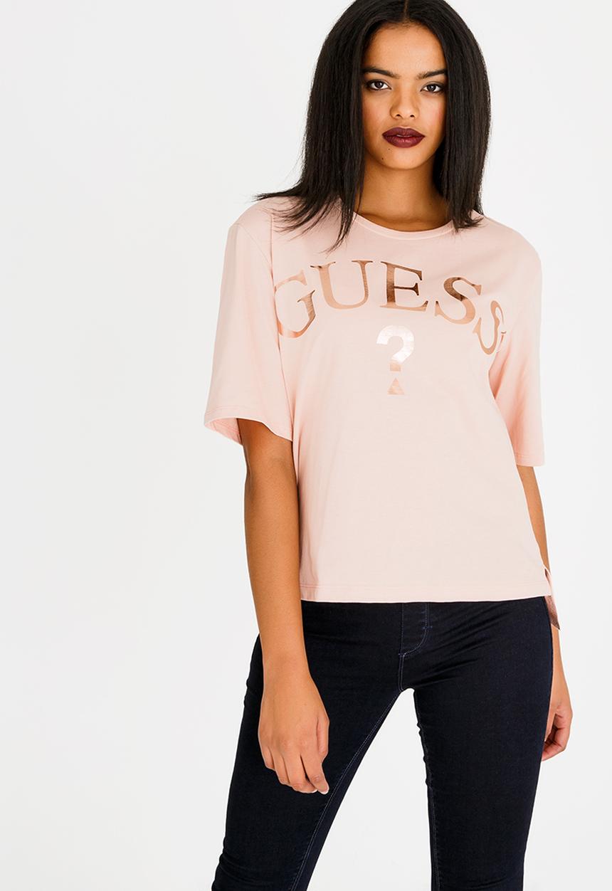 GUESS - Guess Short Sleeve Tee Peach