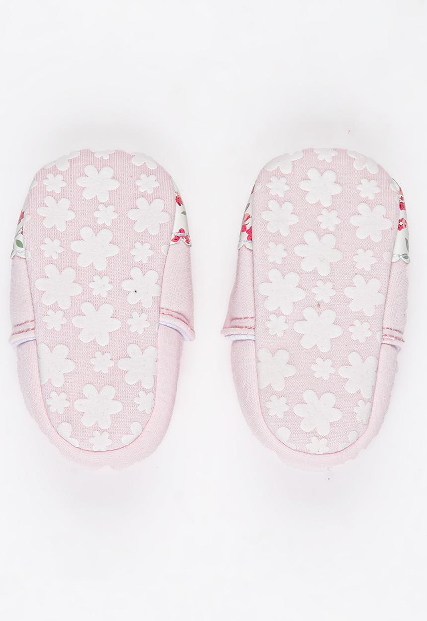 Pop Candy - Floral Printed Pump Mid Pink