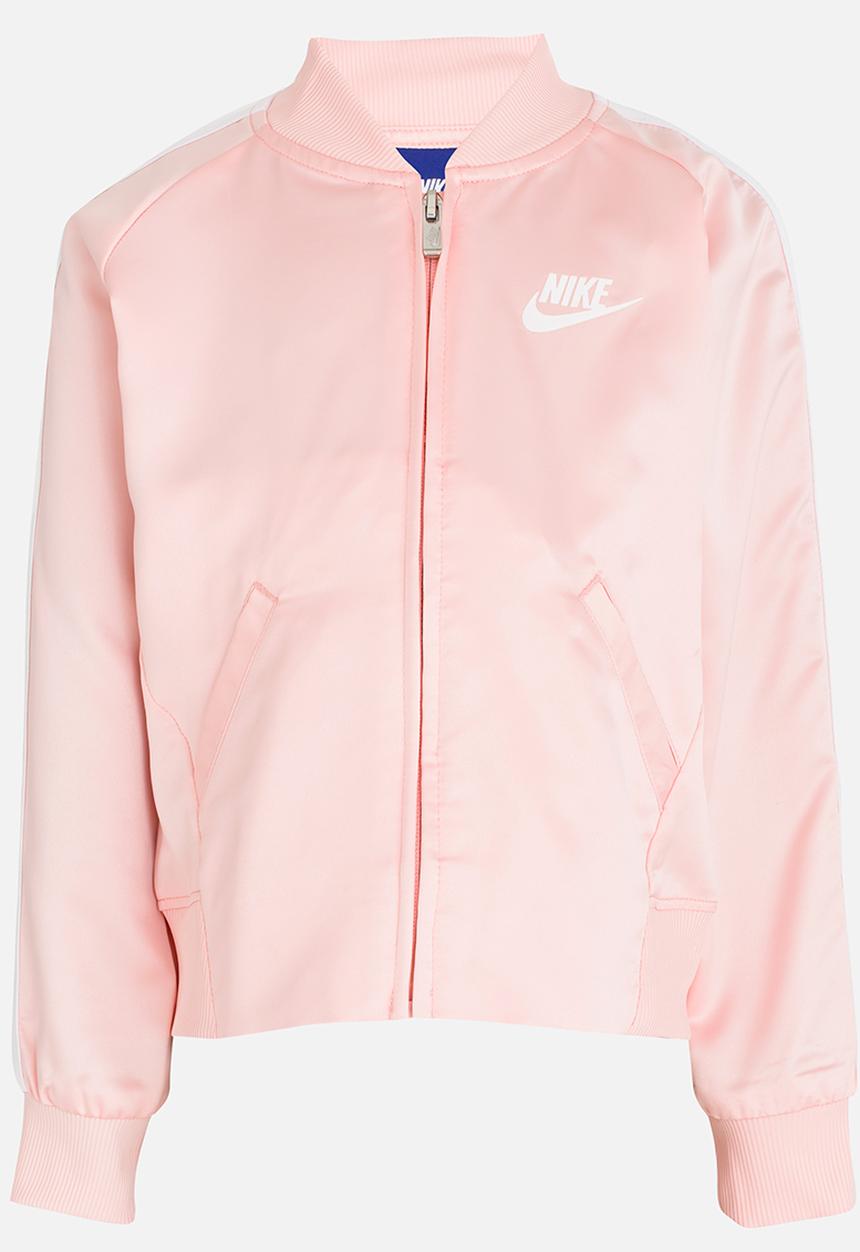 Nike - Nike Satin Jacket Coral