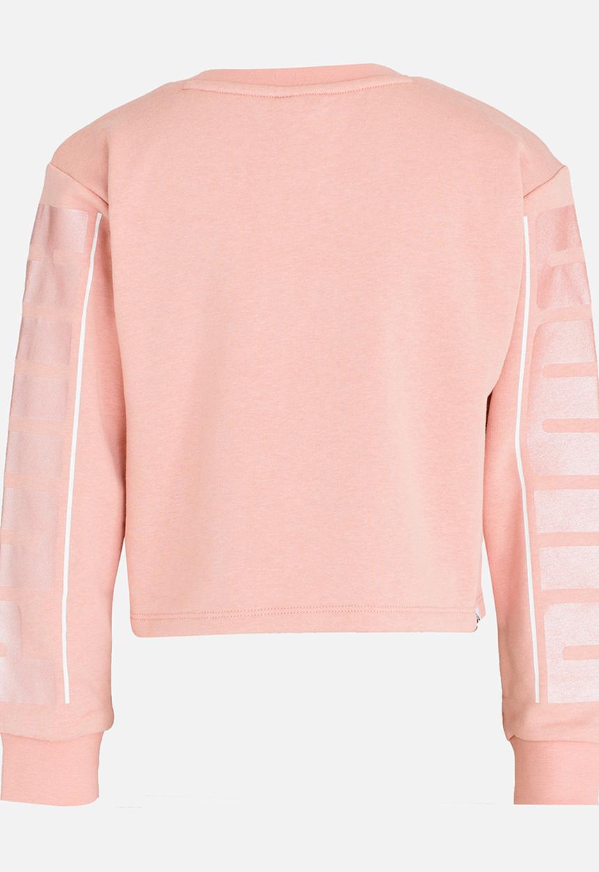 PUMA - Style Crew Sweat Top Peach