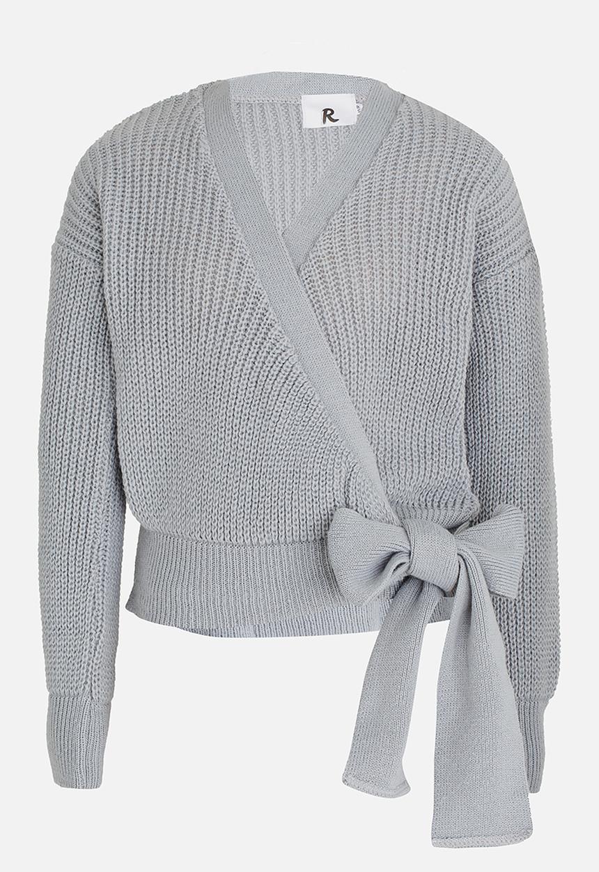 Rebel Republic - Ballet Wrap Cardigan Grey