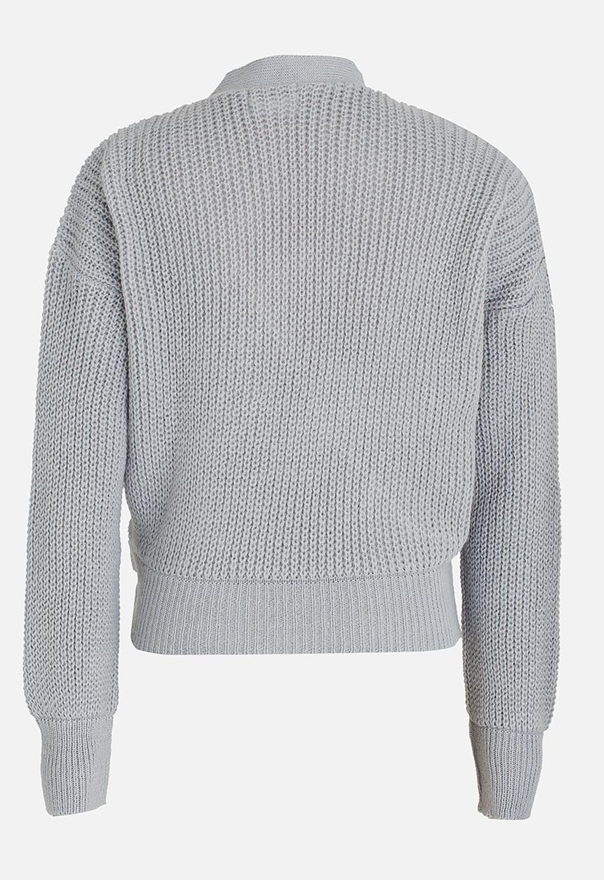 Rebel Republic - Ballet Wrap Cardigan Grey
