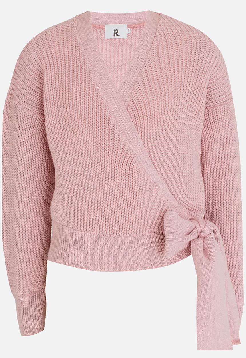 Rebel Republic - Ballet Wrap Cardigan Pale Pink