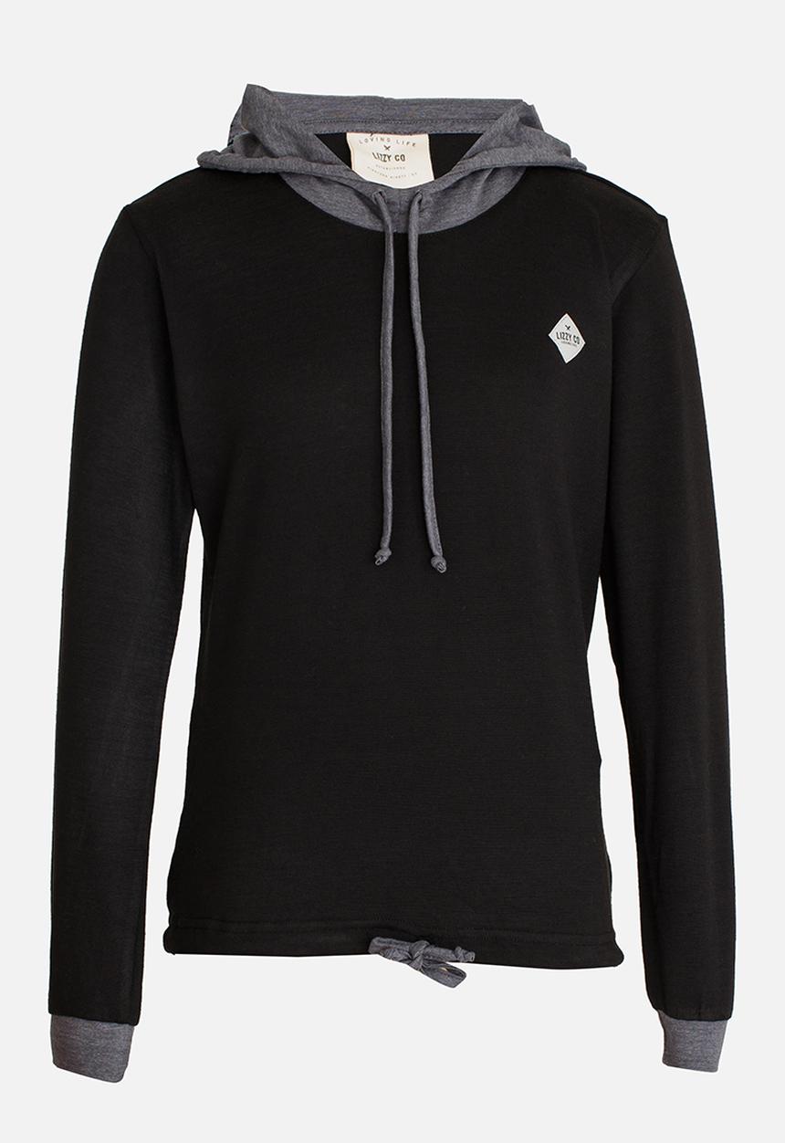 Lizzy - Lusca Hoodie Sweater Black