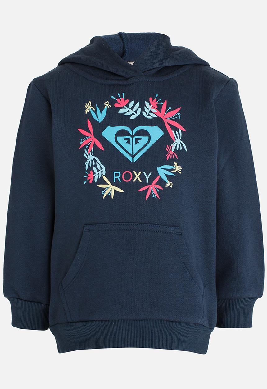 Roxy - Autumn Wind Pullover Hoodie Navy