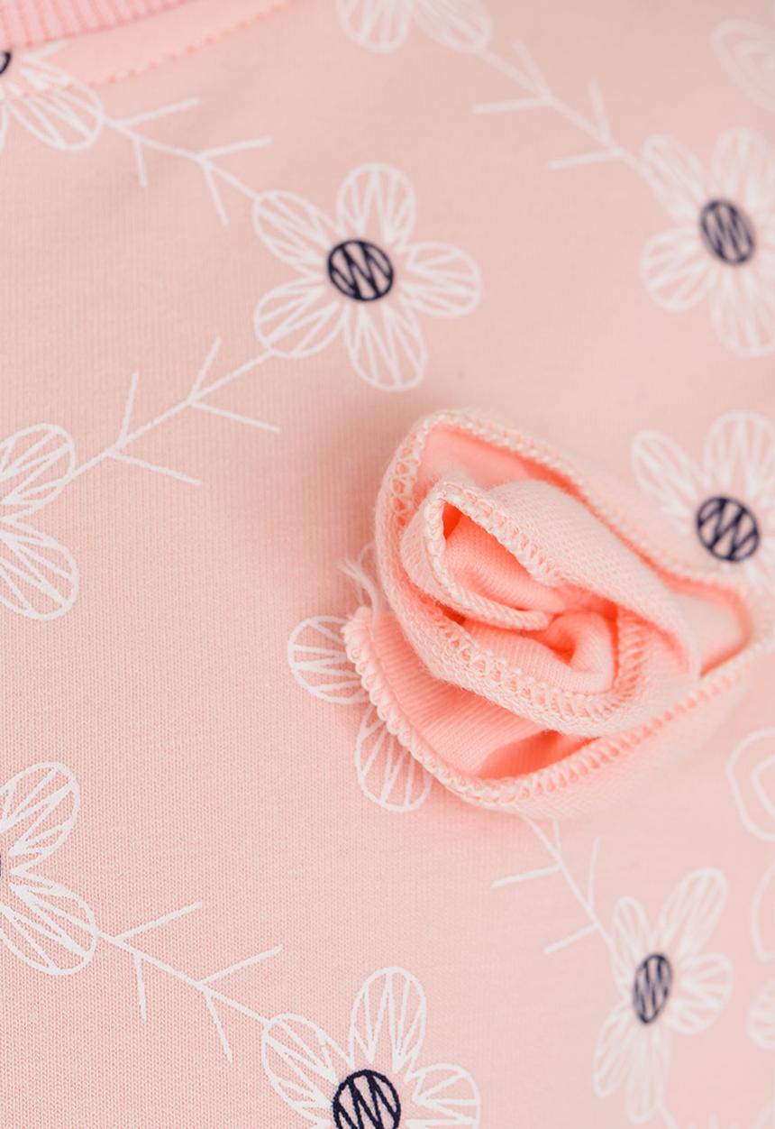 Pop Candy - Long Sleeve Sweat Top Mid Pink