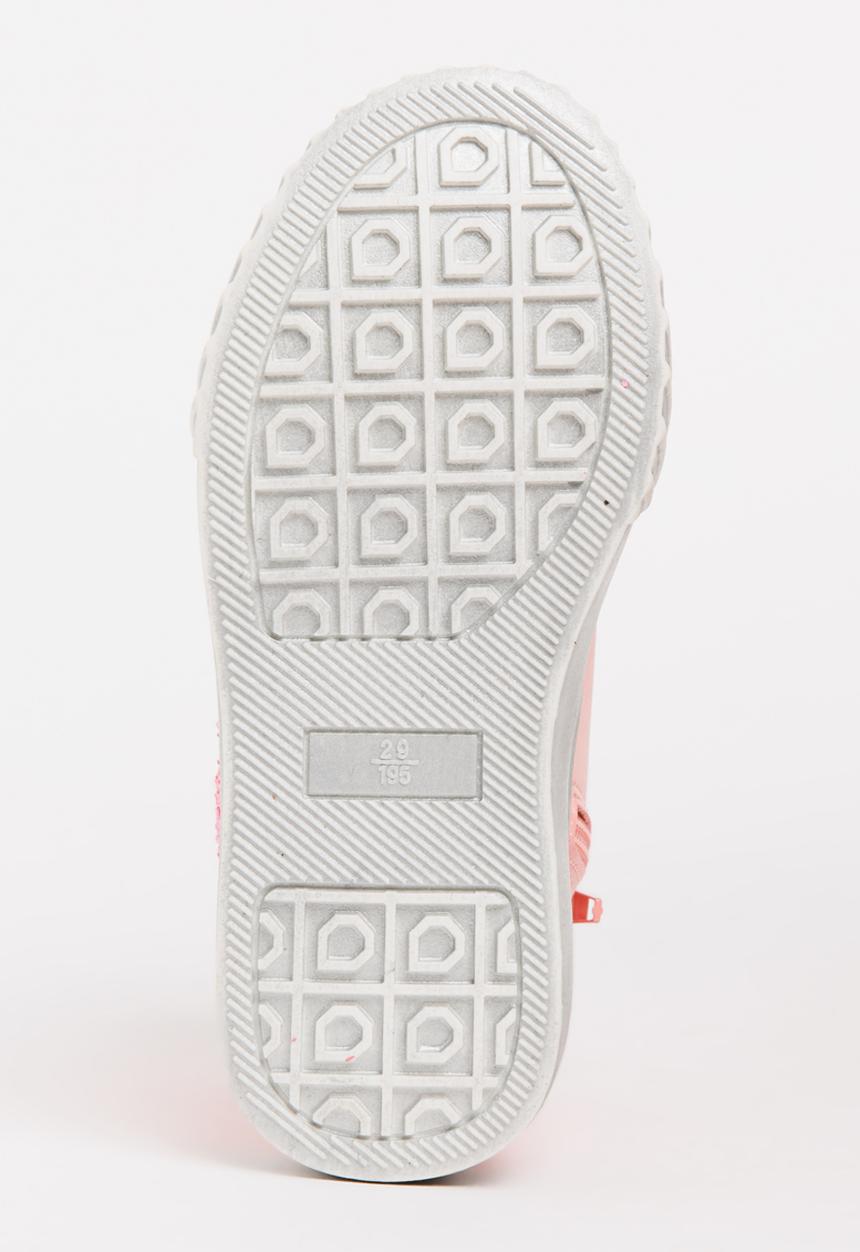 Pop Candy - Girls Star Embellished Sneaker Mid Pink