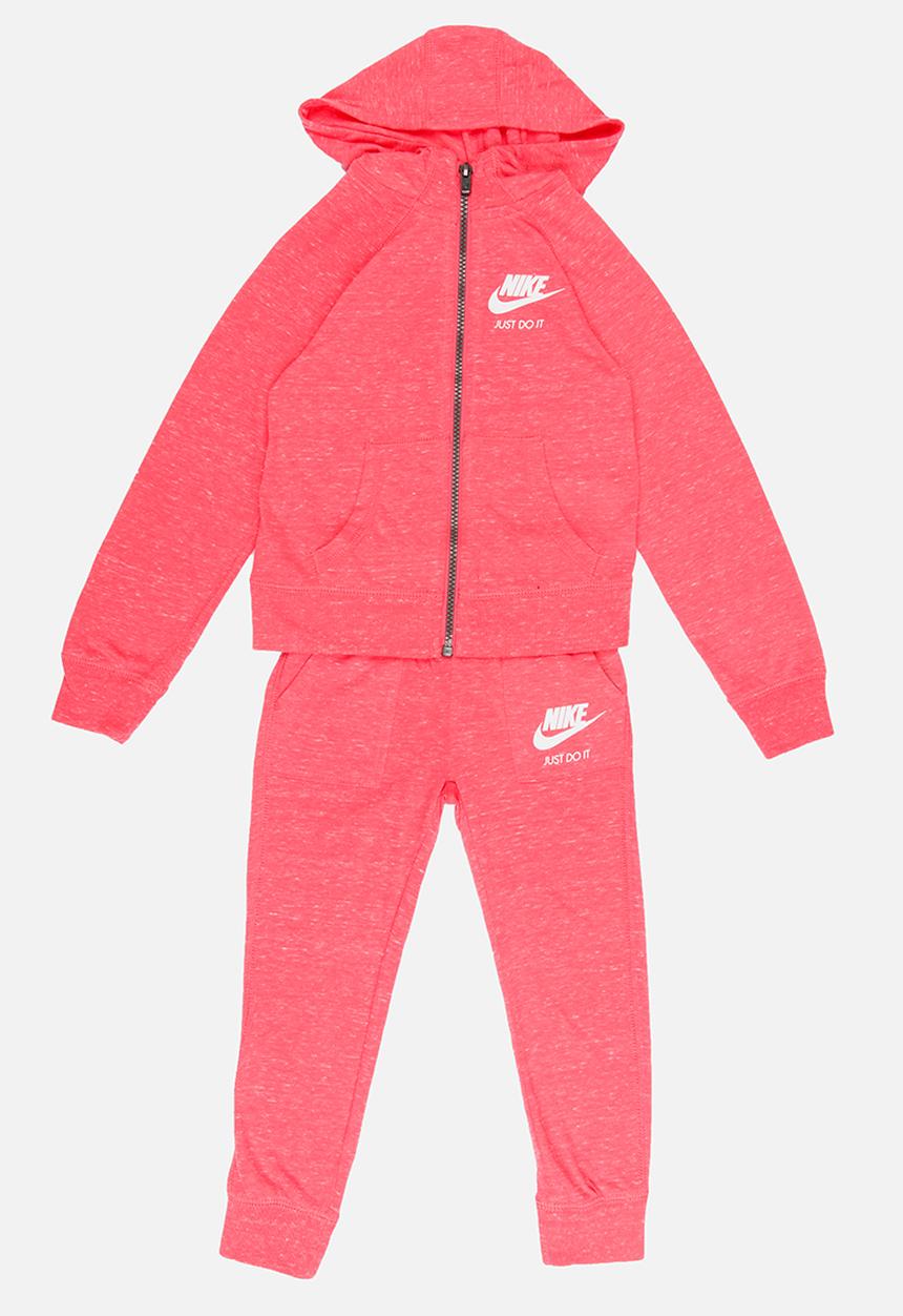Nike - Nike Gym Vintage 2 Piece Set Coral