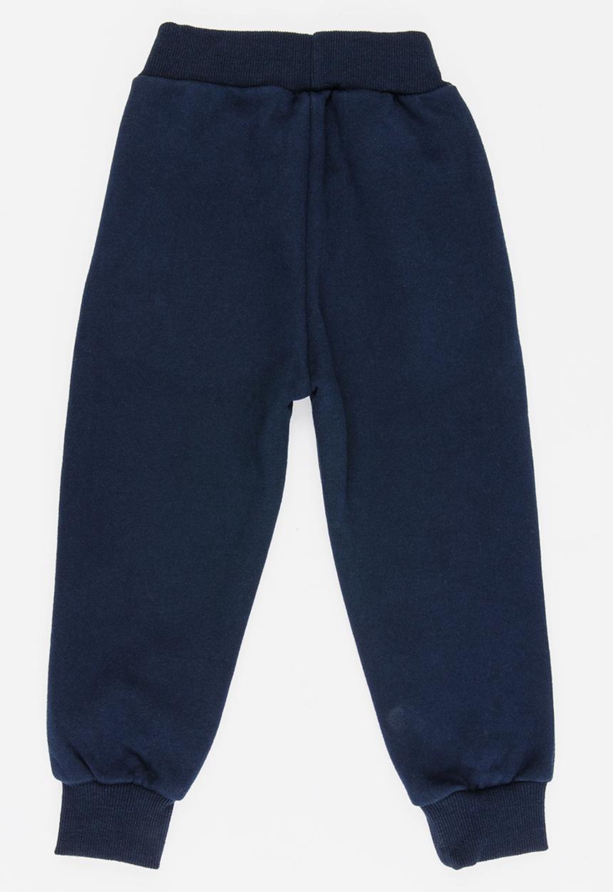 Pop Candy - Colour Block Track Pants Navy