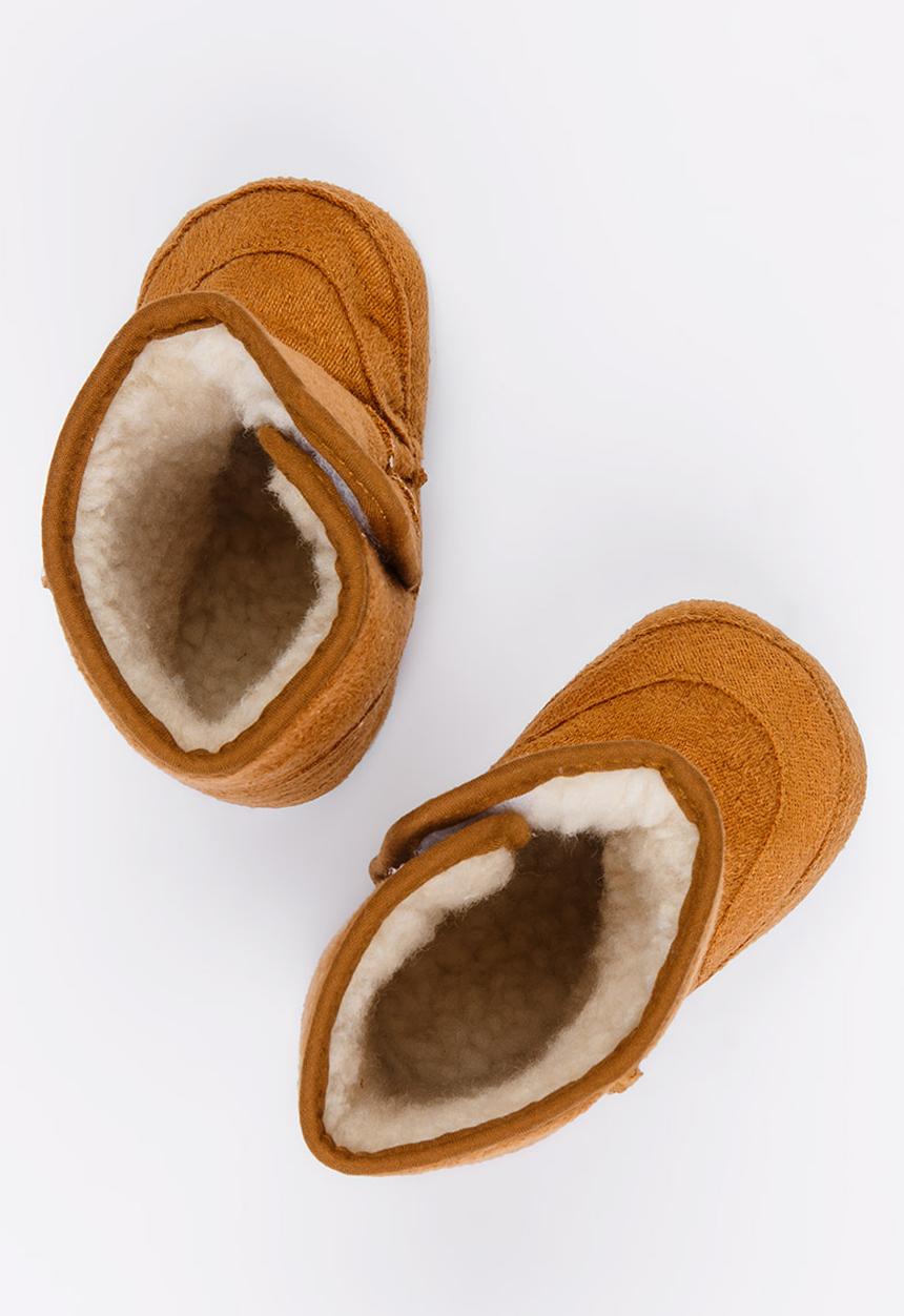 Pop Candy - Boys booties - tan