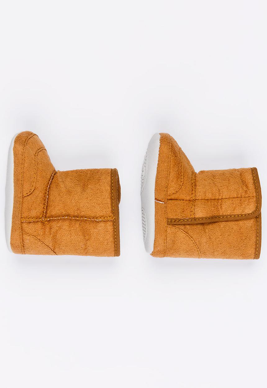 Pop Candy - Boys booties - tan