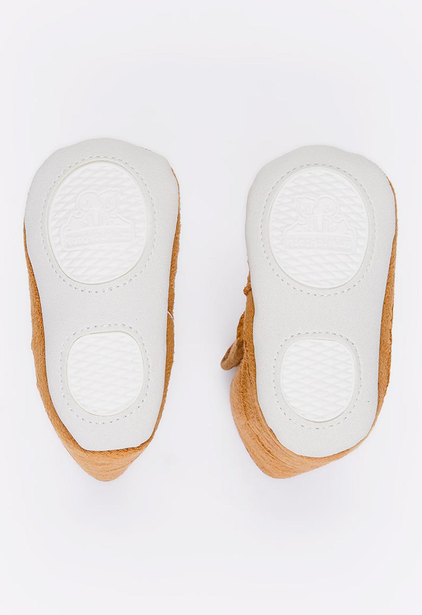 Pop Candy - Boys booties - tan