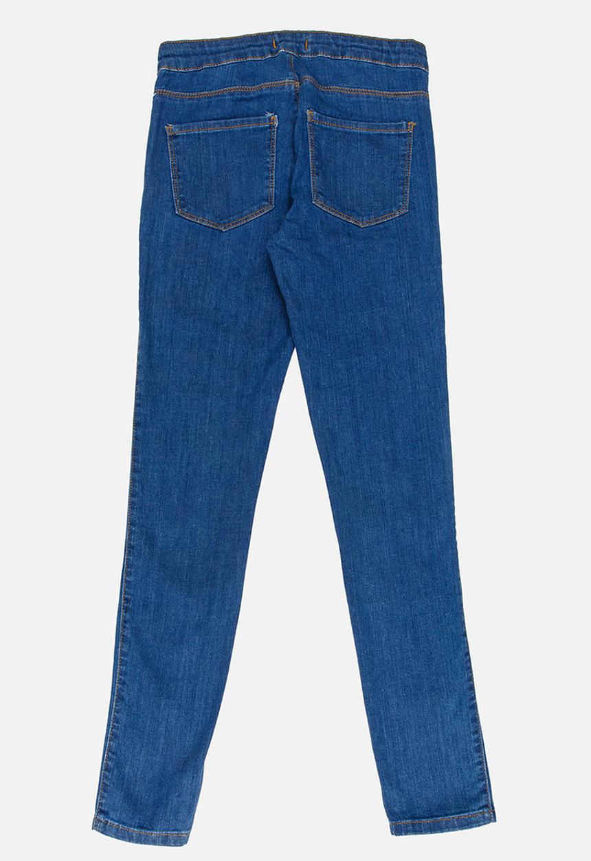 Soobe - Girls Straight Leg Jean Mid Blue