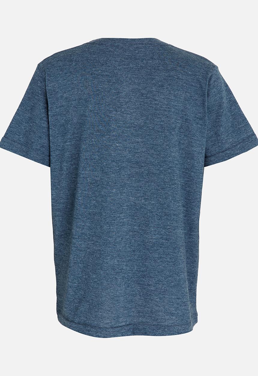 Volcom - Glitch Stone   Tee Navy