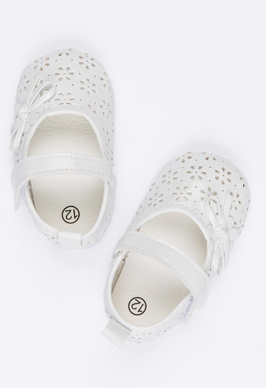 Pop Candy - Flower  Pump White