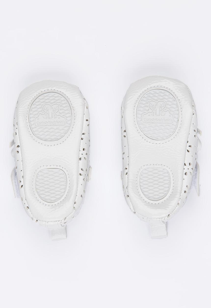 Pop Candy - Flower  Pump White