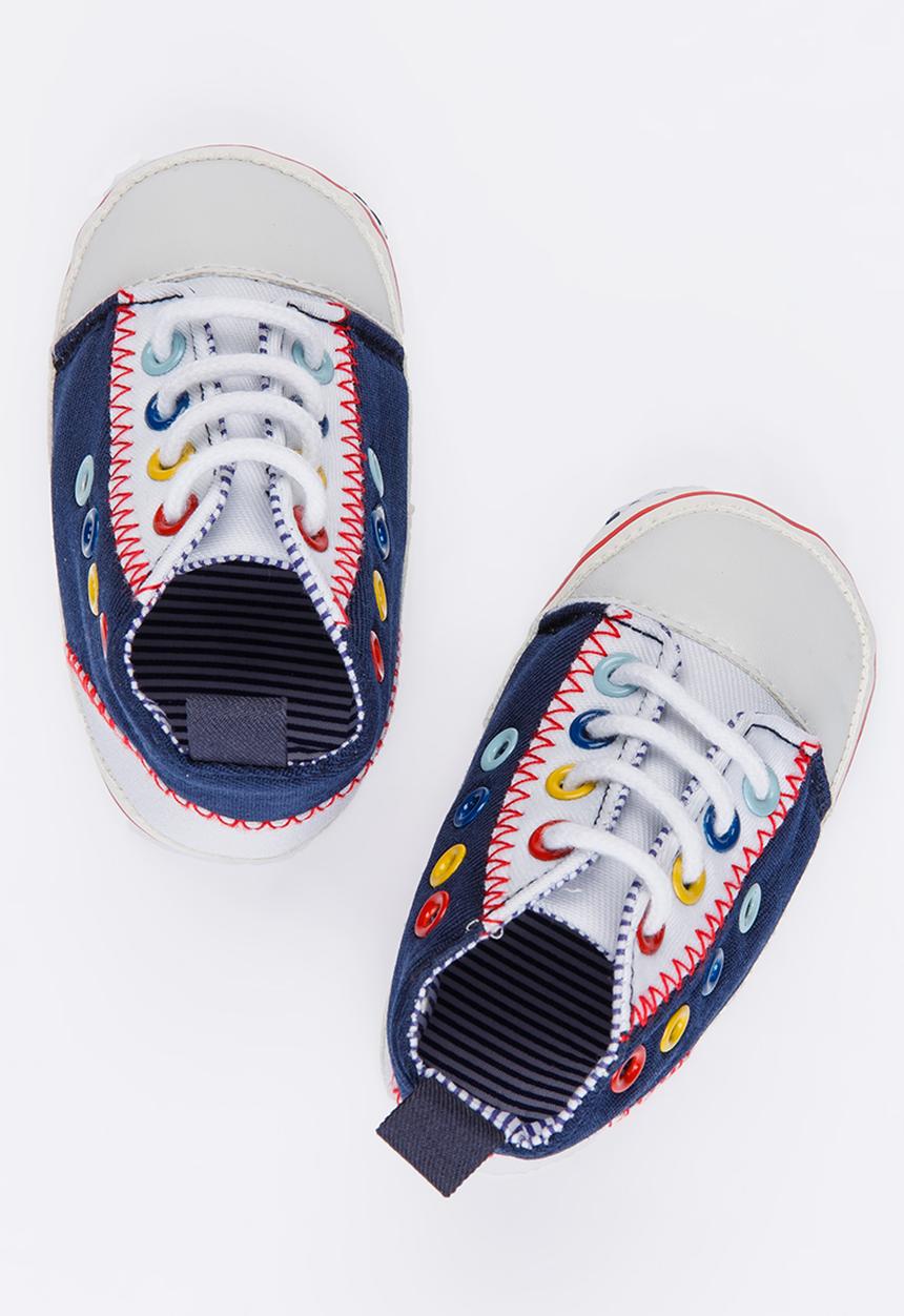 Pop Candy - Lace Up Sneaker Blue