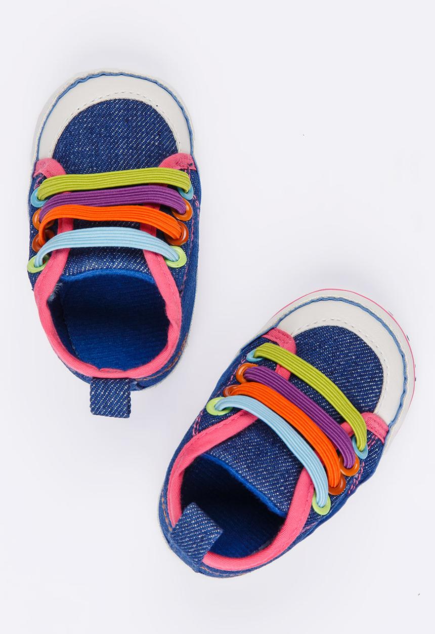 Pop Candy - Lace Up Sneaker Blue
