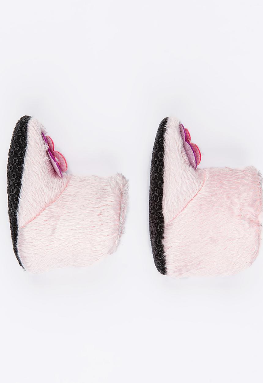 Soobe - Girls Boot Slippers Pale Pink