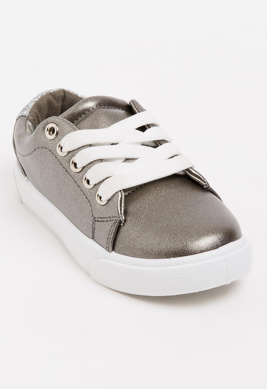 Pop Candy - Lace Up  Sneaker Dark Grey
