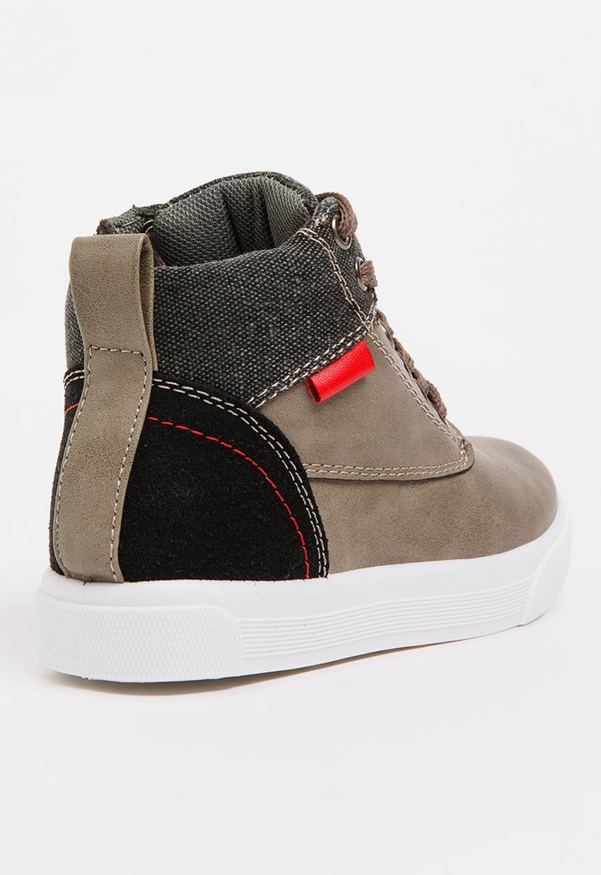 Pop Candy - Boys sneaker - taupe