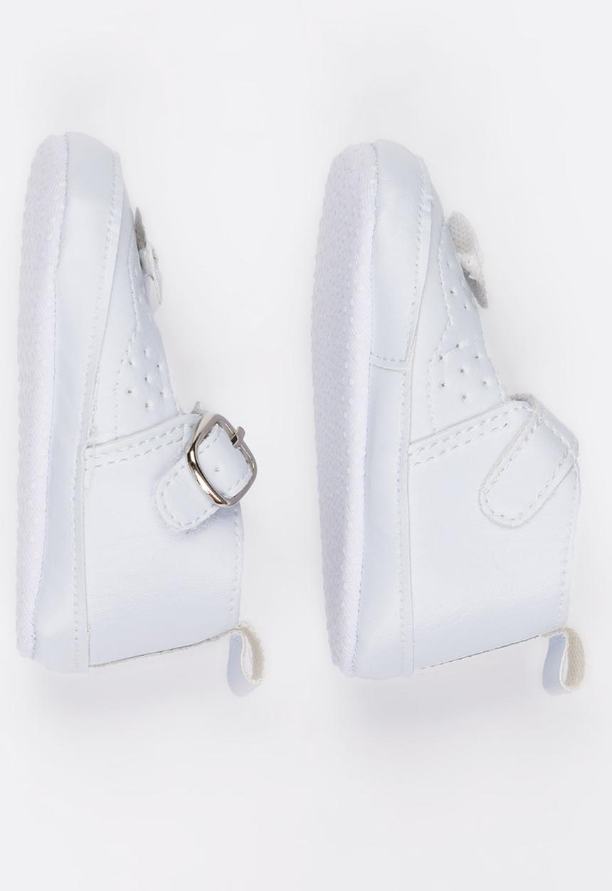 Pop Candy - Infant bow pumps - white