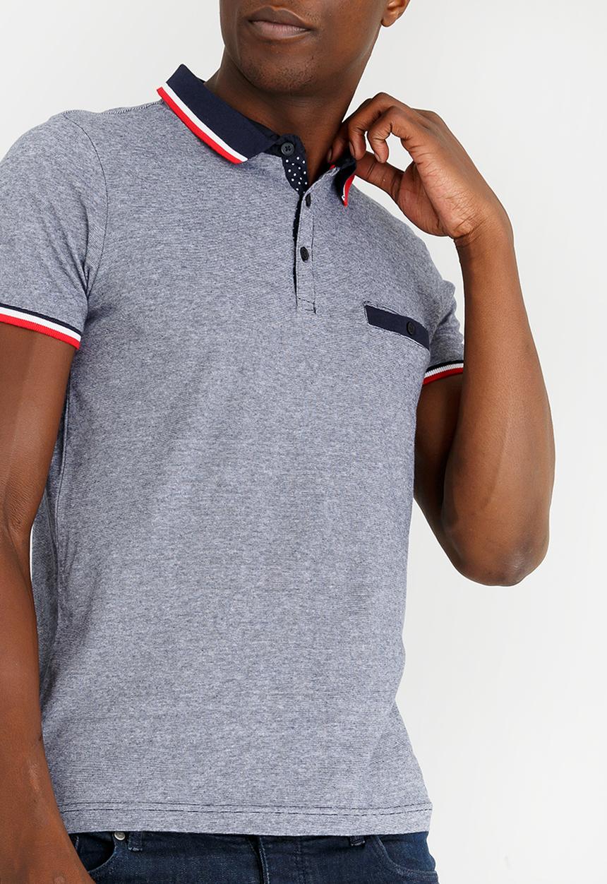 Brave Soul - Elias Cotton Golfer Navy