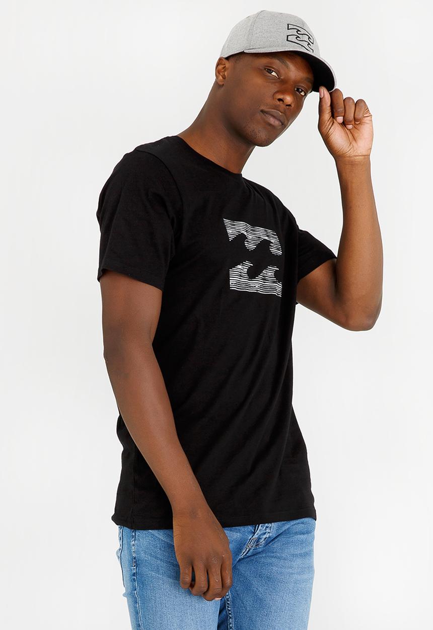 Billabong  - Team Wave Printed Tee Black