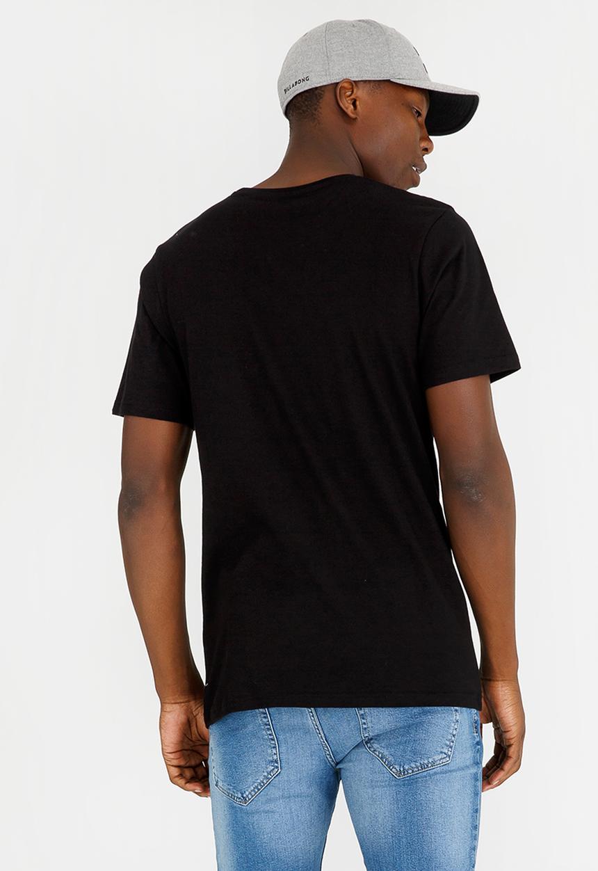 Billabong  - Team Wave Printed Tee Black