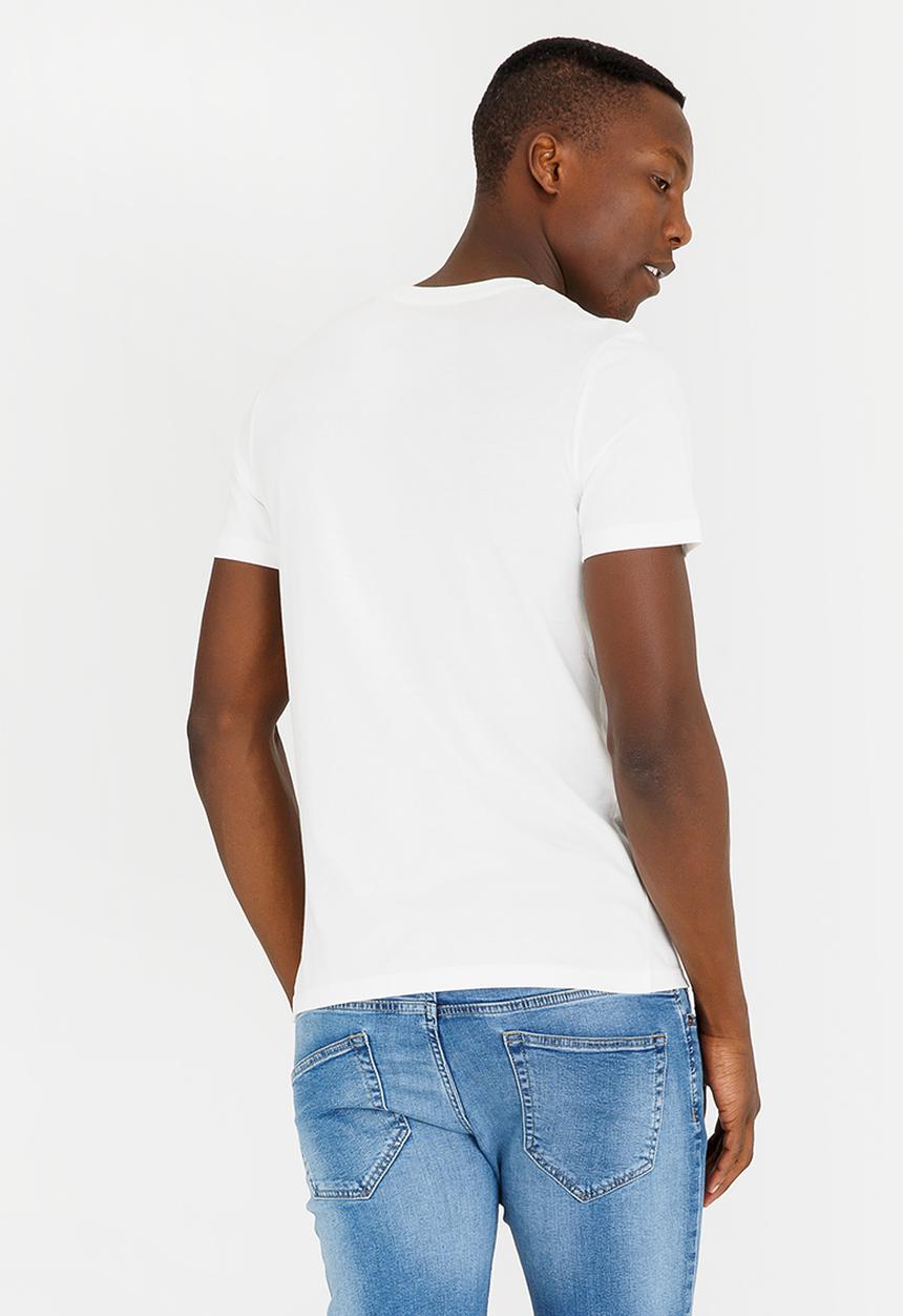 Jack & Jones - JorHills Crew T-Shirt White