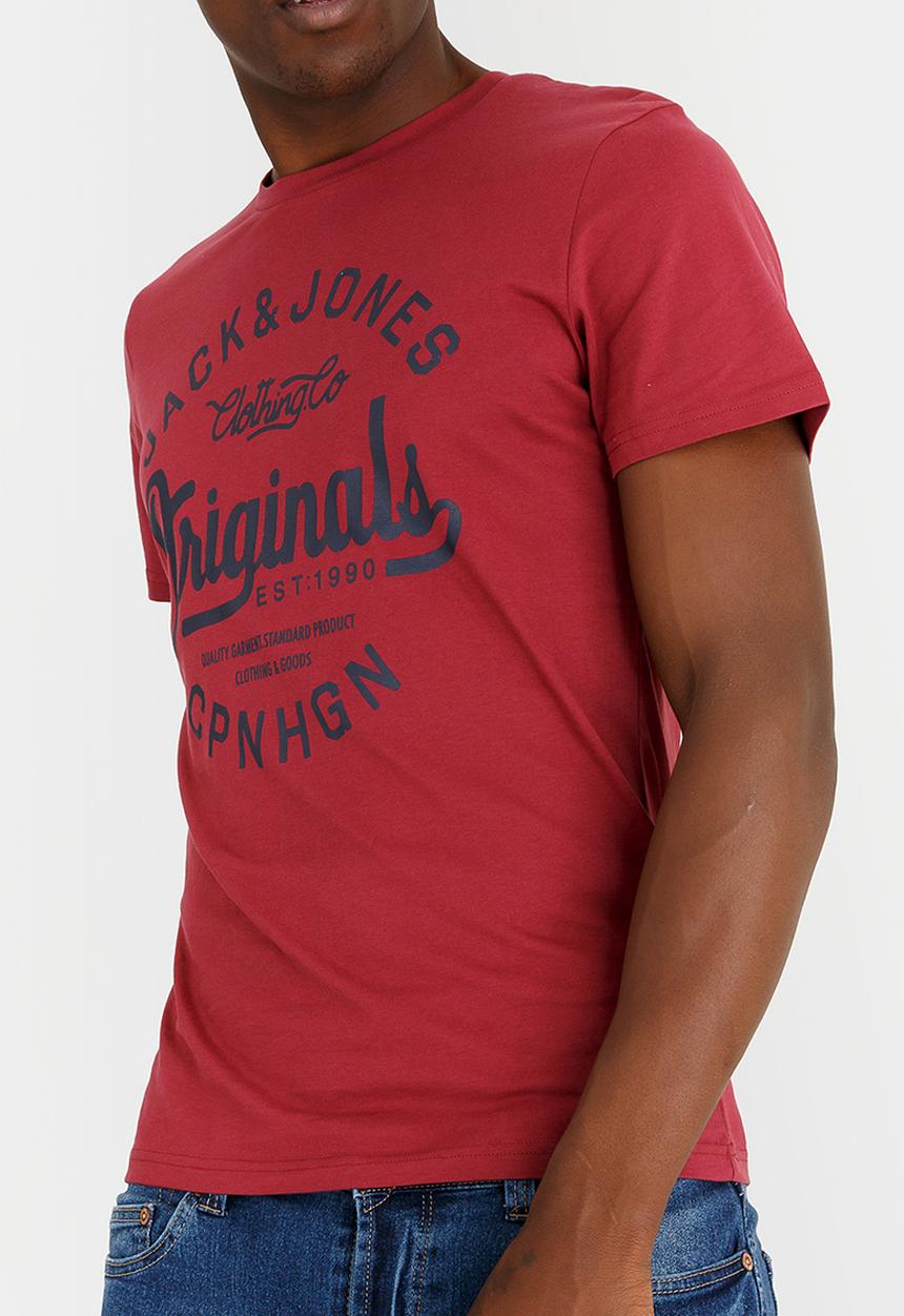 Jack & Jones - JorHills Crew T-Shirt Multi-colour