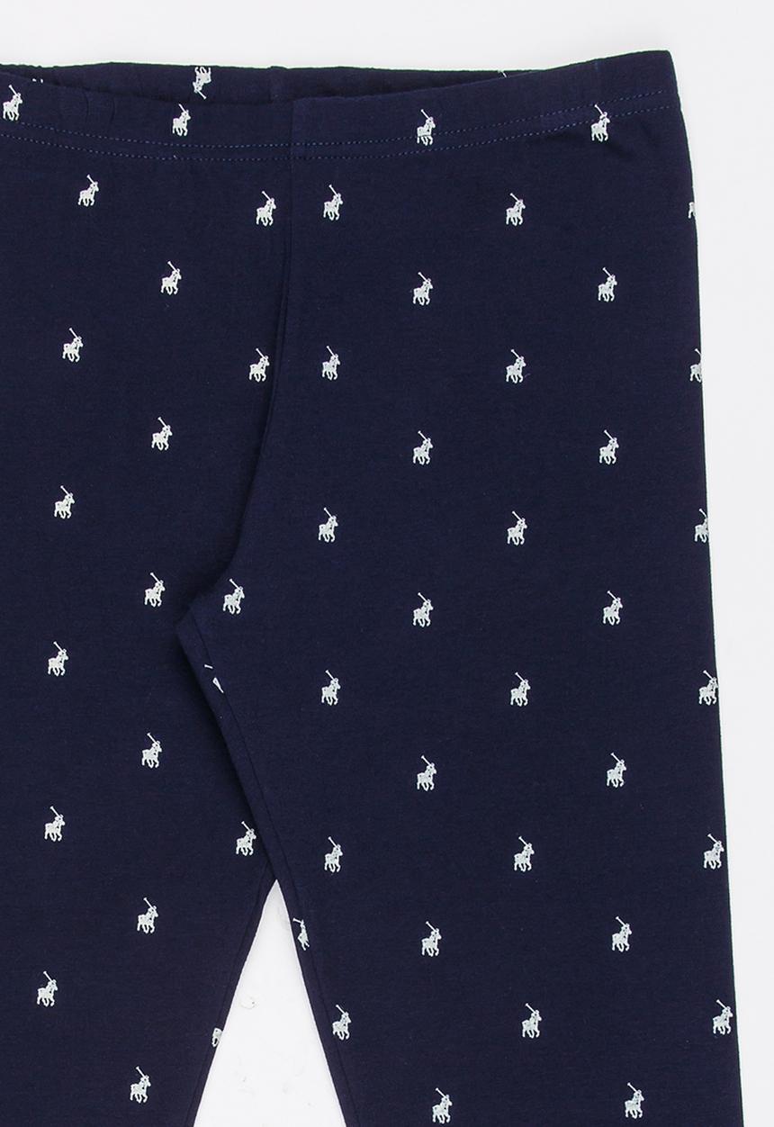 POLO - Sadie Printed Legging Navy
