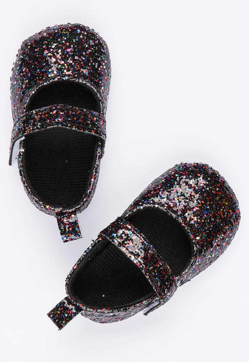 Pop Candy - Giltter Pump Black