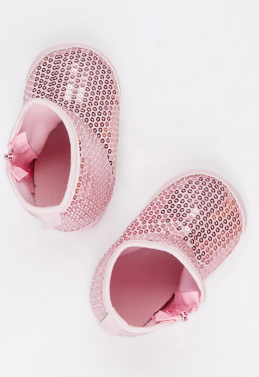 Pop Candy - Glitter Boot Mid Pink