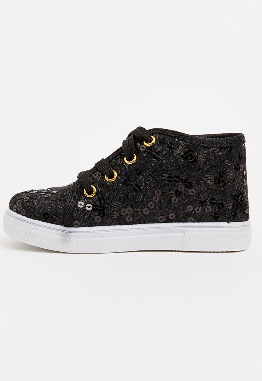 Pop Candy - High Top Sneaker Black