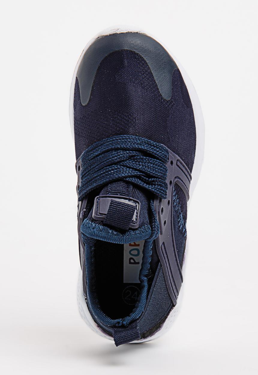 Pop Candy - Lace Up Sneaker Navy