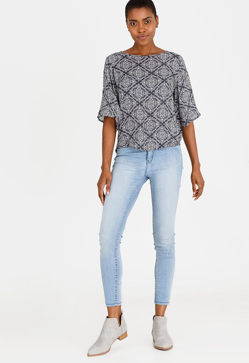 O'Neill - Flutter Sleeve Top Blue